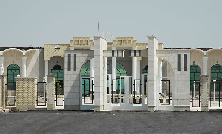 درب ورودی ترمینال مسافربری بوشهر